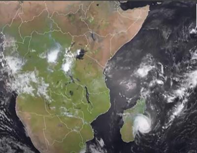 Une image satellitaire du cyclone Freddy