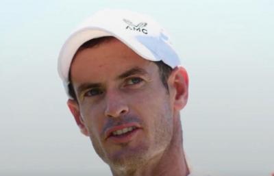 Le joueur de tennis Andy Murray