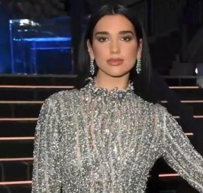 La chanteuse Dua Lipa