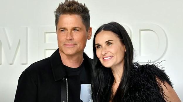 Rob Lowe et Demi Moore