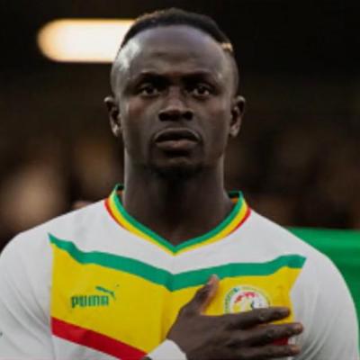 Le footballeur Sadio Mané