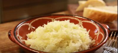 Une salade de chou blanc