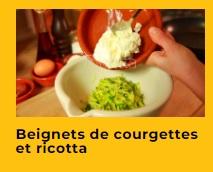 clip beignets de courgette