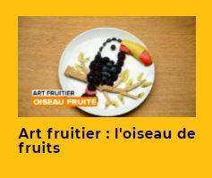 Veedz art oiseau de fruits