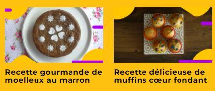 Image illustrant des desserts