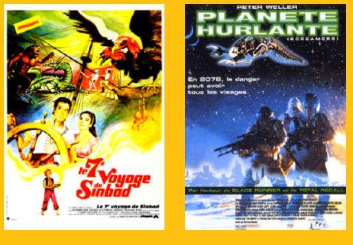 Affiches de films fantastiques