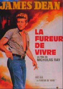 L’image de James Dean dans le film La Fureur de de vivre