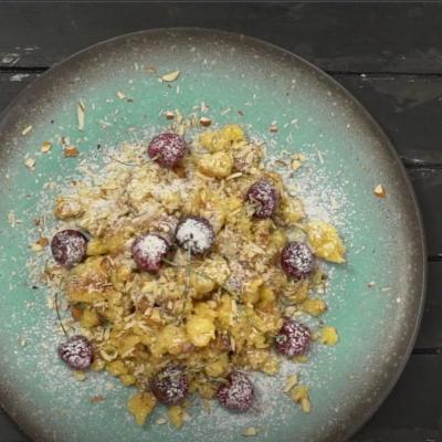 Un plat de Kaiserschmarrn