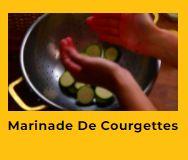 Veedz marinade de courgettes