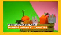 Des Paniers lapins et carottes