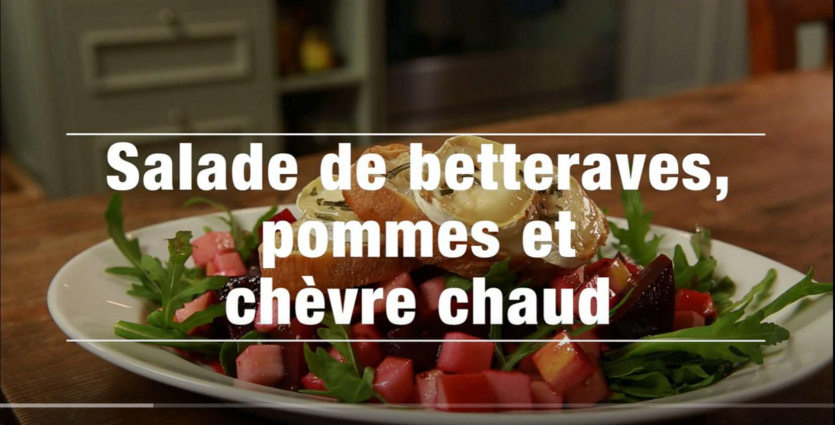 Une salade de betteraves