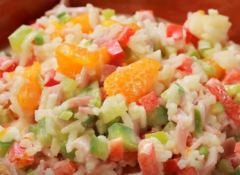 Veedz salade de riz recette 1