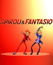 L’affiche de la série d’animation Spirou et Fantasio